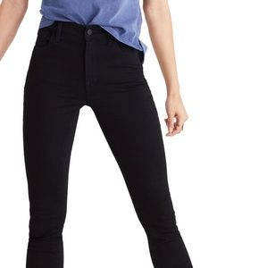 Nwt Madewell Roadtripper black jeans
